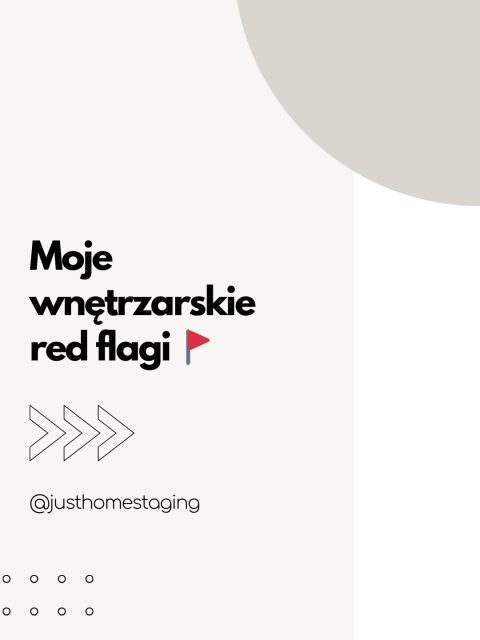 Znasz to uczucie? Wchodzisz do wnętrza i od razu czujesz, że coś „nie gra”, ale trudno Ci wskazać co dokładnie... 👀

W 99% przypadków to wcale nie kwestia budżetu. To detale, które niby są drobiazgami, a w rzeczywistości potrafią wprowadzić wizualny chaos.

Moje wnętrzarskie „red flagi” nie służą temu, by wytykać błędy. Chodzi o to, by zacząć je zauważać i świadomie eliminować. Często wystarczy drobna zmiana w dodatkach czy oświetleniu, by przestrzeń z „jakoś tam urządzonej” stała się naprawdę spójna i przytulna.

Przesuń w lewo i zobacz, co według mnie najbardziej potrafi zepsuć efekt.

A Ty masz swoje wnętrzarskie red flagi, których nie zawarłam w karuzeli? Daj znać w komentarzu! 👇

#wnetrzainspiracje #przytulnewnetrze  #wnetrzazpomyslem
 ────────────
 🔑 błędy we wnętrzach, red flagi wnętrzarskie, jak urządzić mieszkanie