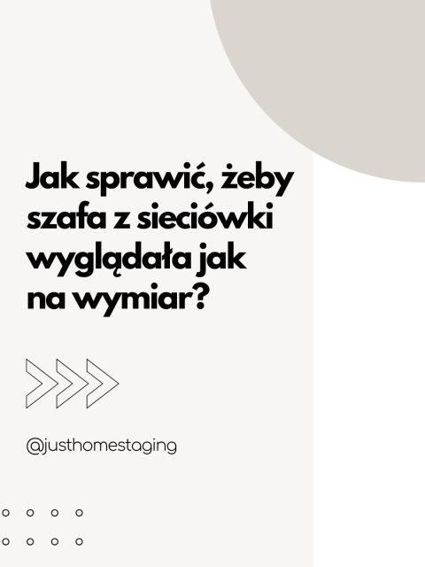 W tej realizacji kluczowa była dla mnie spójność — taka, dzięki której mebel przestaje być „dodatkiem”, a zaczyna być naturalną częścią wnętrza.
I dokładnie to udało się osiągnąć tutaj — szafa nie wygląda jak osobny element, tylko jak przedłużenie strefy sypialnianej, które płynnie wpisuje się w całą przestrzeń ✨
To coś, co możecie spokojnie przenieść do swoich mieszkań czy realizacji — nie zawsze trzeba robić wszystko od zera. Czasem wystarczy inaczej spojrzeć na gotowe rozwiązania i wykorzystać ich potencjał 💡
Jeśli lubisz konkretne patenty, które realnie zmieniają przestrzeń — zapisz ten post na później 📌W kolejnych materiałach pokażę Ci ich więcej, więc zostań ze mną na dłużej.
Mam na imię Justyna i projektuję przytulne wnętrza, w których po prostu chce się mieszkać 💛Jeśli szukasz projektantki lub home stagerki, która przygotuje Twoją nieruchomość pod sprzedaż, wynajem lub do życia — napisz do mnie.
#projektowaniewnętrz #wnętrza #sprytnerozwiązania #aranżacjawnętrz
────────────
🔑 ikea hack, zabudowa na wymiar, sprytne patenty wnętrzarskie, funkcjonalne wnętrza, spójne wnętrze