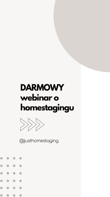 DARMOWY WEBINAR O HOME STAGINGU 🩷

Chcesz dołączyć? 👇
Zostaw komentarz „HOMESTAGING”, a wyślemy Ci link do wydarzenia.

Już 8 września o 19:00 zapraszamy Cię na spotkanie, podczas którego opowiemy o naszej drodze w home stagingu i pokażemy, jak przekuć pasję do wnętrz w rentowny biznes.

home staging Polska, biznes home staging, jak zacząć home staging, home staging jako biznes, praca w home stagingu